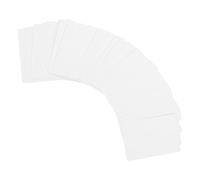 KICHOUSE 57 Pièces Cartes Vierges Blanches pour Tour de Scène, Papier | Accessoires de Cabaret et Talent Show, Manipulation Fluide, Routine Continue, pour Débutants