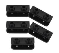 KICHOUSE 5pièces Lot de Connecteurs Coudés Plastique pour Tente Raccords Angle pour Arceaux Kit de Remplacement pour Structure de Canopée Assemblage Rapide et Renfort Le Vent