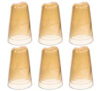 KICHOUSE 6 Pièces Bouchons Verseurs pour Bouteille de Vin Lot Protection Anti-poussière Bouchons Réutilisables Anti-goutte pour Versement Précis Éclaboussures Compatibles Plupart des