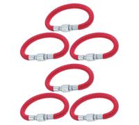 KICHOUSE 6 Pièces Tuyau Rallonge Pompe Vélo Extension Flexible pour Valve Américaine Compatible Roues Profondes VTT et Route Installation sans Outil Matériau Anti-Usure Contrôle Précis