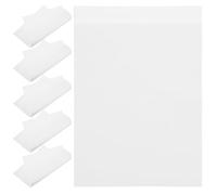 KICHOUSE 6pièces Drapeaux de Jardin Vides Oxford Décoration Extérieure DIY Drapeaux Personnalisables pour Maison et Jardin Ornements à Peindre et Personnaliser