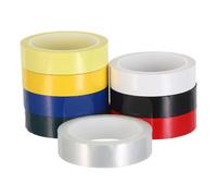 KICHOUSE 8 Pièces Ruban de Masquage Coloré Couleurs Adhésif Polyvalent pour Bricolage Marquage Bureau et Étiquetage Garçon Fille Ruban de Positionnement pour Projets Créatifs et Décoration