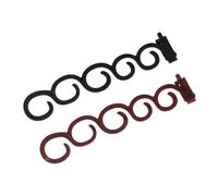 KICHOUSE 8paires Tresseurs de Queue de Cheval Outils de Tressage DIY pour Cheveux Droits Bouclés Fins ou Épais Mariage Soirée Travail ou Sport Facile Utilisation et Nettoyage