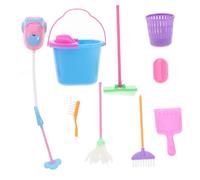 KICHOUSE 9 pièces Jeu de Nettoyage pour Garçon Fille Jouets Éducatifs Amusants pour Développer Imagination Créativité Couleur Aléatoire Couleur Aléatoire
