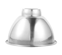 KICHOUSE Abat-jour Étanche en Acier Inoxydable pour Plafonnier Industriel, Diamètre Moyen 3,7 Cm, Protection Lumineuse Extérieure pour Usine et Atelier, Couvercle de Phare de Rechange