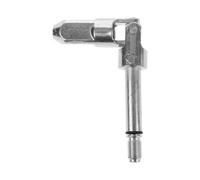 KICHOUSE Accessoire pour Vérin Hydraulique Arbre à Cardan en Acier Argenté, Design Horizontal Solide Outils de Levage et Cric pour Atelier