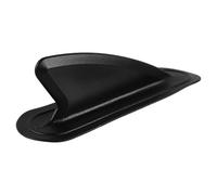 KICHOUSE Aileron de Surf Gonflable Accessoire Portable en PVC Noir Offre Équilibre et Stabilité pour Planche Gonflable pour Débutants ou Rivière