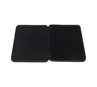 KICHOUSE Album à Patchs Noir 42 X 32 Cm avec Fermeture Auto-agrippante, Organiseur Pliable pour Badges et Brassards, Panneau de Rangement Multifonction pour Collectionneurs et Usage