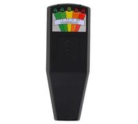 KICHOUSE Analyseur de Rayonnement Électromagnétique Noir Portable en Plastique, Testeur de Électromagnétique Haute Précision, Léger pour Usage Domestique et Bureau