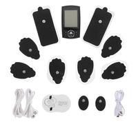 KICHOUSE Appareil de Thérapie par Massage Électrique USB 36 Modes, Double Canal, Stimulateur Musculaire en Plastique pour Dos et Fessiers, Améliore le Métabolisme et L'immunité