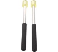 KICHOUSE Baguettes de Percussion pour Tongue Drum en Métal et Caoutchouc | Compatibles Instruments Électroniques, Prise Antidérapante, Usage en Studio et Pratique Quotidienne