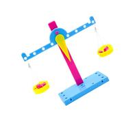 KICHOUSE Balance à Levier Éducative à Monter Soi-même, Scientifique pour Garçon et Filles, Kit D’expérience Scientifique, Apprentissage des Principes D’équilibre, Jeu Ludique et