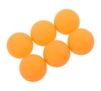 KICHOUSE Balles de Ping-Pong Sonores pour Aveugles Lot de 6 Set de Balles Colorées avec Billes de Fer Tennis de Table pour Personnes Malvoyantes Accessoires Sportifs Adaptés pour