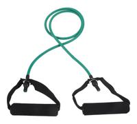 KICHOUSE Bande de Résistance en Latex Vert avec Poignée, Douce et Facile à Utiliser pour Exercices de Pilates et Échauffements en Plein Air