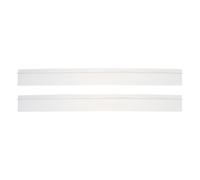 KICHOUSE Bande D'étanchéité en Silicone 2 Pcs pour Joint Entre Plaque de Cuisson et Plan de Travail, Résistante aux Éclaboussures et Facile à Nettoyer, Design Élégant Cuisine Moderne