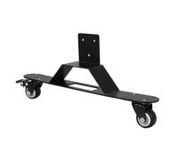 KICHOUSE Base Mobile pour Lampadaire en Fer avec roulettes Verrouillables Noires, Support Fiable pour Lampes de Photographie, pour Affichages Publicitaires et Expositions