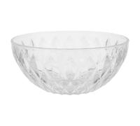 KICHOUSE Bassin de Lavage Rond en Plastique Transparent Épais pour Soins du Visage en Salon et Usage Domestique Bac Multifonction pour Démaquillant et Lavage Mains Linge 180 Caractères