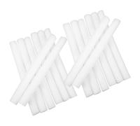 KICHOUSE Bâtonnets en Mousse Epe Blanc 20pcs pour Remplissage de Coussin de Canapé, Protection et Fixation Antidérapante pour Housse de Canapé DIY