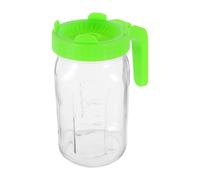 KICHOUSE Bocal Mason pour Germination de Haricots : Bocal de Germination de 950 ML (1 Quart) pour la de graines de Luzerne, idéal pour Les Micro-pousses de Haricots Mungo. Facile à Utiliser, avec