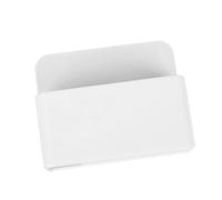 KICHOUSE Boîte De Rangement Magnétique Réglable Abs Blanc Organiseur Mural Aimanté Compact Pour Cuisine Et Bureau Gain De Place