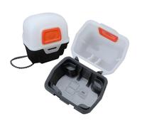 KICHOUSE Boîtier de Phare d'escalade Portable 2pcs en Plastique Léger Design Multifonctionnel pour Randonnée et Pêche Protection et Transport Facile