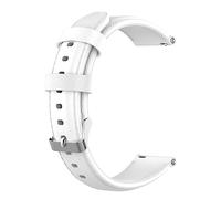 KICHOUSE Bracelet De Montre Cuir Réglable Blanc Compatible Avec Fossil Gen Pour Homme Et Femme