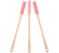 KICHOUSE Brosse de Nettoyage Exfoliation et Nettoyage Doux 3pcs pour Orteils en Caoutchouc des Espaces Interdigitaux, Maison Voyages