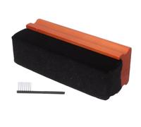 KICHOUSE Brosse pour Tourne-Disque Vinyle avec Manche en Bois et Velours, Kit de Nettoyage Doux pour Disques Vinyles, pour Collectionneurs et Usage Familial