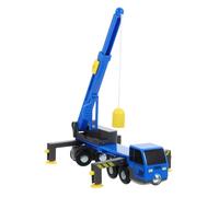 KICHOUSE Camion De Chantier en Plastique Télescopique pour Garçon Et Filles, Modèle De Voiture Jouet D'ingénierie, Jouet Éducatif De Levage pour Garçons, Jeu D'imitation Chantier Construction