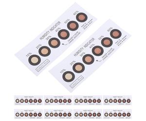 KICHOUSE Carte Indicatrice D'humidité 6 Points Smd Réutilisable pour Pcb et Composants Électroniques, Papier Bleu à Rose, pour Environnements Domestiques et Stockage