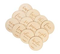 KICHOUSE Cartes De Naissance Commémoratives Pour Bébé Garçon Accessoires Photo De Croissance Mensuelle