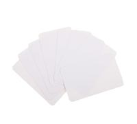 KICHOUSE Cartes Postales Vierges 200 Feuilles 7X10 CM Papier Cartonné Double Face Blanc pour DIY Graffiti et Vocabulaire, Fournitures Scolaires et Bureau