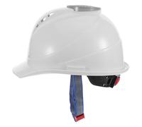 KICHOUSE Casque de Sécurité Blanc Ventilateur USB Intégré, Système de Refroidissement Avancé, Forme Ergonomique, Protection Solaire UV, Chantier et Bricolage