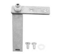 KICHOUSE Charnières de réfrigérateur en acier inoxydable : pièce de rechange pour réparation de porte de réfrigérateur (charnière inférieure) - Pièce de rechange pour la fermeture, pour la