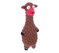 KICHOUSE Chien en Latex d'animal Son Aigu pour Chiots, Interactif Sûr pour Mâcher et Jouer, pour Animaux de Compagnie Actifs
