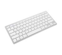 KICHOUSE Clavier sans Fil Hébreu Portable Silencieux Ultra-Fin Taille Touches Confortables, Compatible Pc et Ordinateur Portable pour Usage Bureautique