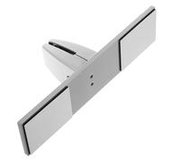 KICHOUSE Clip de Support pour Panneau de Bureau Pince Robuste et Base Mobile, Fixation Rapide pour Séparateur de Bureau à Domicile, Installation sans Effort