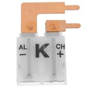 KICHOUSE Connecteur Thermocouple K Type à Angle Droit pour Câble Adaptateur Prise Fiable et Précis pour Mesure de Température Industrielle