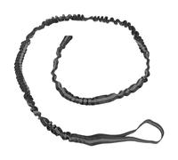 KICHOUSE Corde de Remorquage pour Vélo Garçon et Filles 17 M X 25 CM Sangle Élastique Noire Amortisseur Aide à la Traction Parent-Garçon et Filles pour Balades Sécurisées en VTT