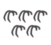 KICHOUSE Correcteur Esthétique des Oreilles Léger et Respectueux Peau Noir en Silicone 5 Paires Support D'oreille Saillante pour Bébé pour Adapté aux Garçon et Filles