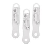 KICHOUSE Coupe-Haricots Verts Multifonction en ABS Blanc 3 Pièces 13X3X3 CM, Éplucheur et Râpe pour Usage Domestique Entretien Facile