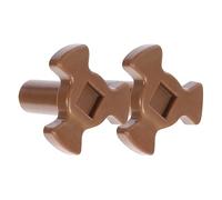 KICHOUSE Coupleur De Plateau Tournant Micro-ondes En Plastique Résistant, Support Guide y Pour Arbre Plateau, 2 Pièces, Pièces Détachées Pour Réparation Four à Micro-ondes