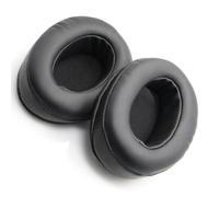 KICHOUSE Coussinets d'oreille à Mémoire de Forme Haute Élasticité et Installation Facile en Cuir Protéiné Noirs Accessoires pour Casque Audio pour Casque Brainwavz Hm5