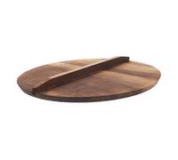 KICHOUSE Couvercle Bois Anti-éclaboussures Pour Wok Ustensile De Cuisine Pratique Pour Préservation Des Saveurs Couvercle Réutilisable Et Résistant Chaleur