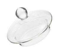 KICHOUSE couvercle de théière presse sachet de thé couvercles de passoire boîte couvercle verre couvercle en verre couvercle décoratif de bouilloire à thé couvercle remplaçable pour théière
