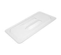 KICHOUSE Couvercle Transparent en Acrylique 1/3 Gn Résistant Haute Température pour Bac Alimentaire de Buffet Hôtel Restaurant, Couvercle de Plateau à Gâteau et Plat de Service
