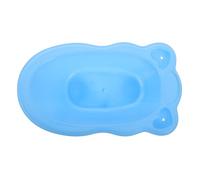 KICHOUSE de Poupée Plastique Bleue pour Mini Maison de Poupées Accessoires de Salle de Bain Miniatures pour Plaisir Bain des Garçon Fille