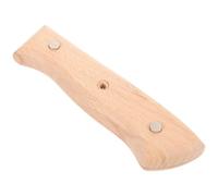 KICHOUSE de Remplacement en Bois Beige Prise Confortable Cuisine et Polie Poignée Antidérapante pour Couteau Cuisine pour Coupe-légumes