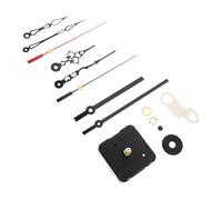 KICHOUSE Ensemble D'aiguilles en Métal Noir Mécanisme D'horloge Murale Quartz, Multiple Combinaisons Pratiques pour Réparation et Bricolage Élégant
