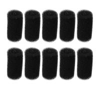 KICHOUSE Éponges Préfiltrantes Remplacement Résistant à l'usure Lot de 10 en Mousse pour Nettoyeurs de Piscine pour Fête Estivale et Filtre de Réservoir Noir
